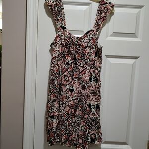 Xhilaration Multicolor Abstract Mini Dress